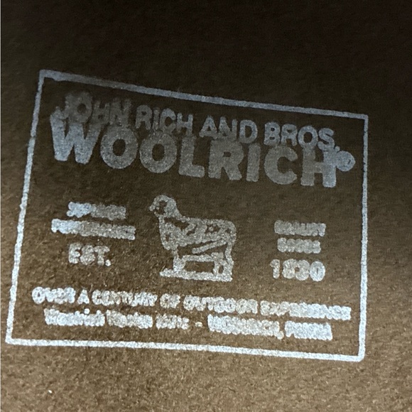 Woolrich Made USA WOOL OUTBACK HAT SZ LARGE BROWN - Picture 4 of 7